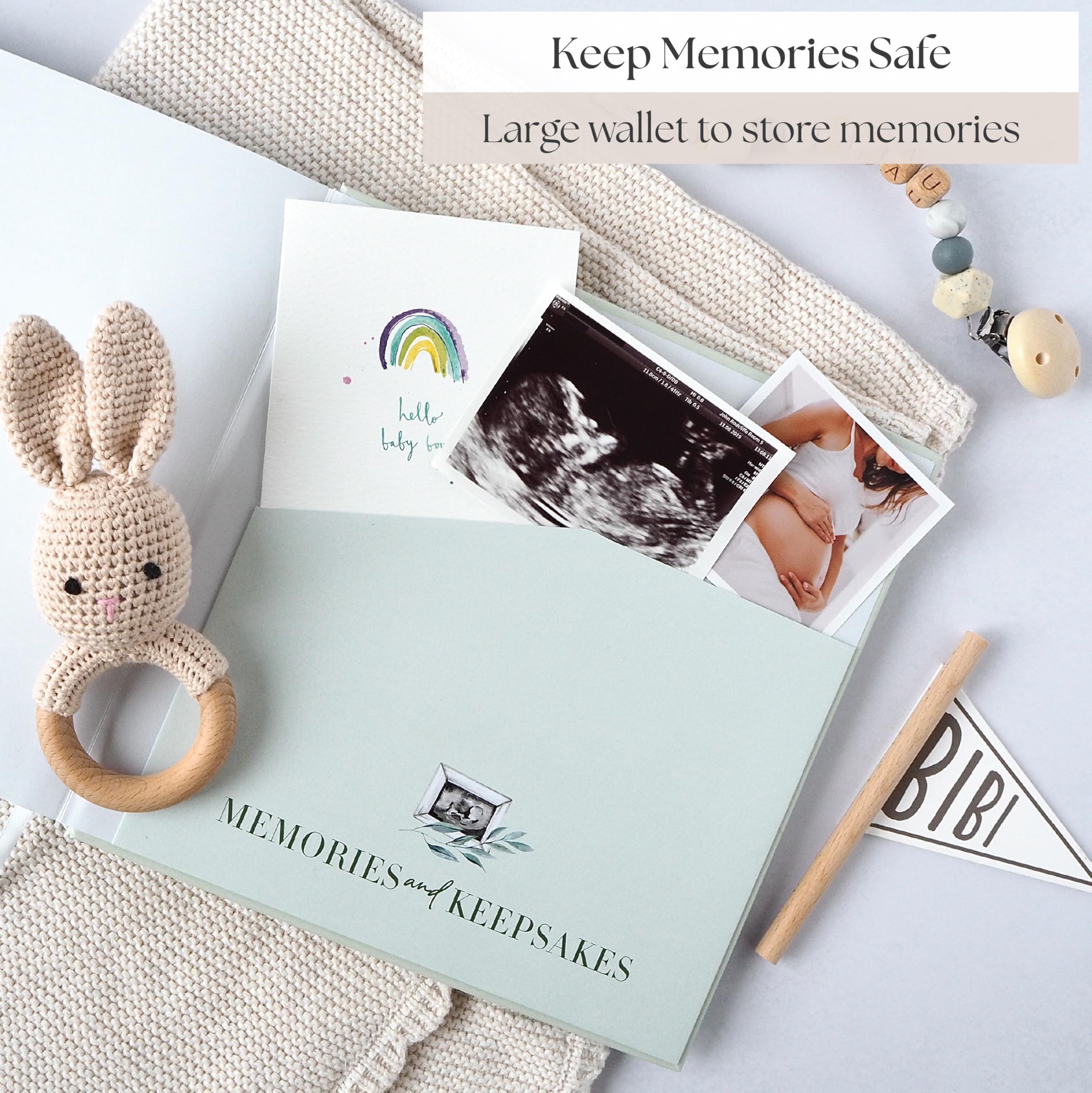 Bibi & Beau Watercolour weekly diary, invites reflections on each milestone.