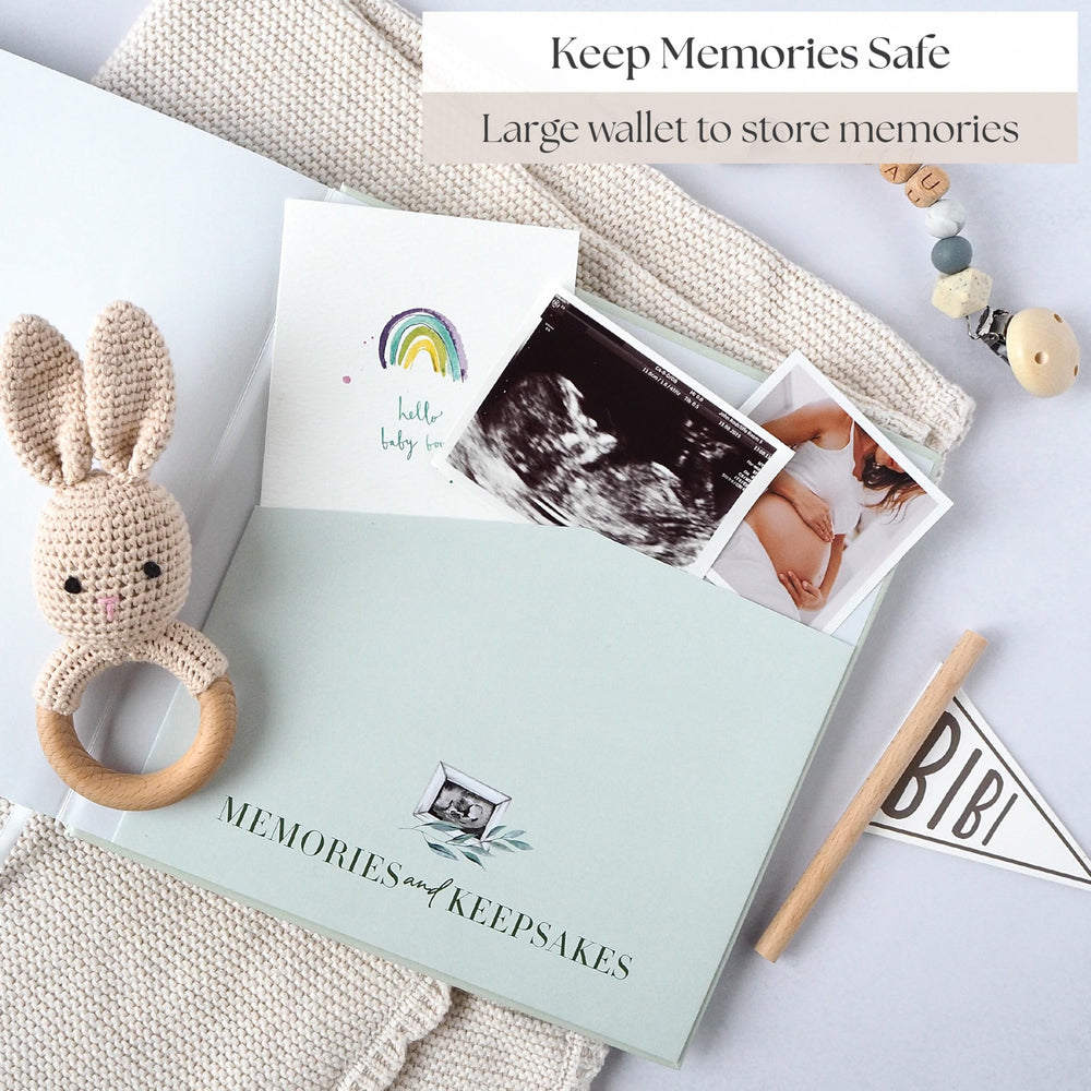Bibi & Beau Watercolour weekly diary, invites reflections on each milestone.