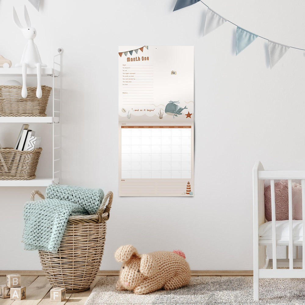 Bibi & Beau calendar makes a thoughtful baby shower gift with lasting appeal.