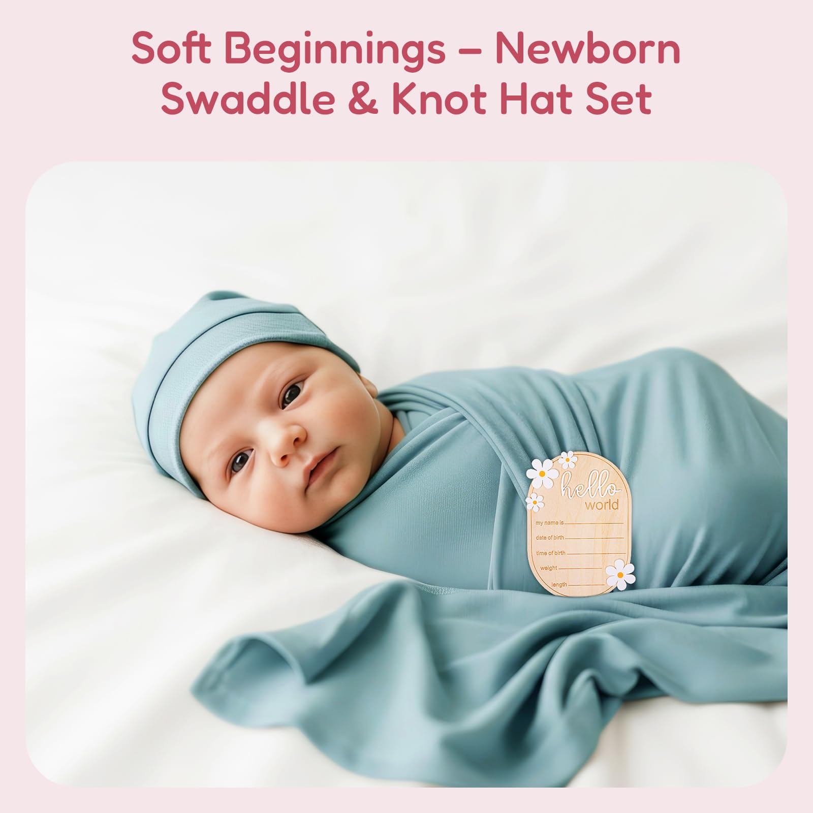 BIBIBLISSBABY baby shower gift set makes a thoughtful welcome-home present