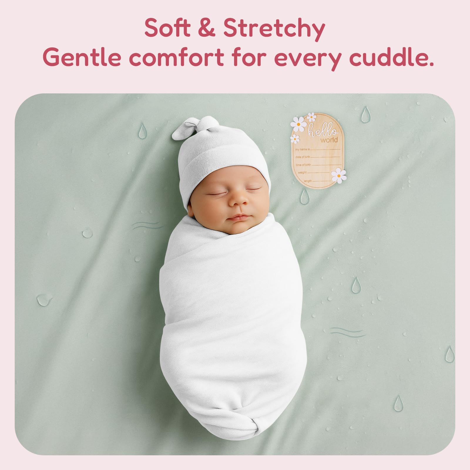 BIBIBLISSBABY newborn photo outfit in Cloud for photos