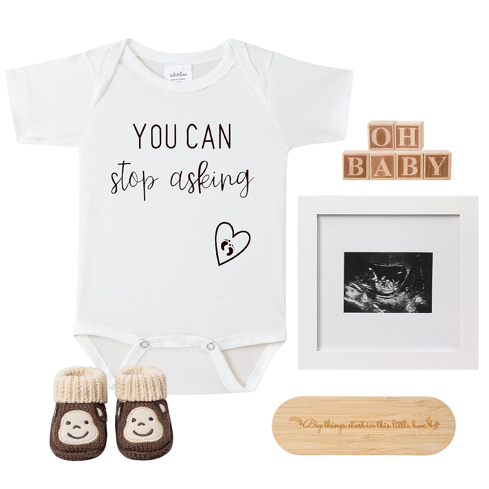 BIBIBLISSBABY gift-ready packaging for the announcement kit