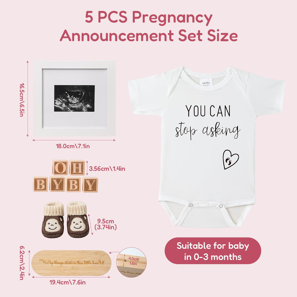 BIBIBLISSBABY ultrasound frame ideal for family reveal moments