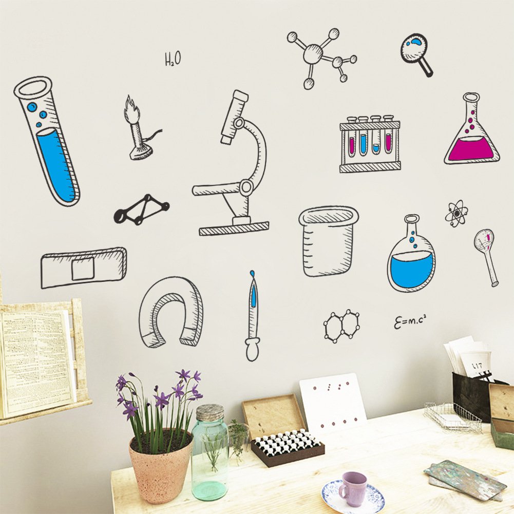 BIBITIME office-classroom-wall-art creates inspiring, neat decor for learning environments.