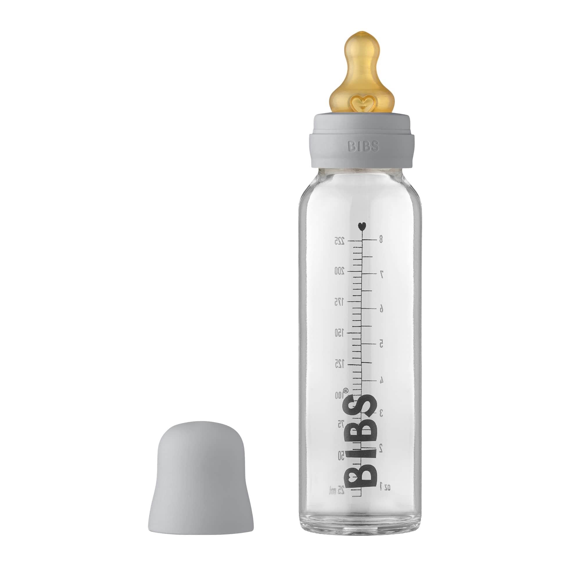 BIBS complete cloud set with bottle featuring 225ml capacity.