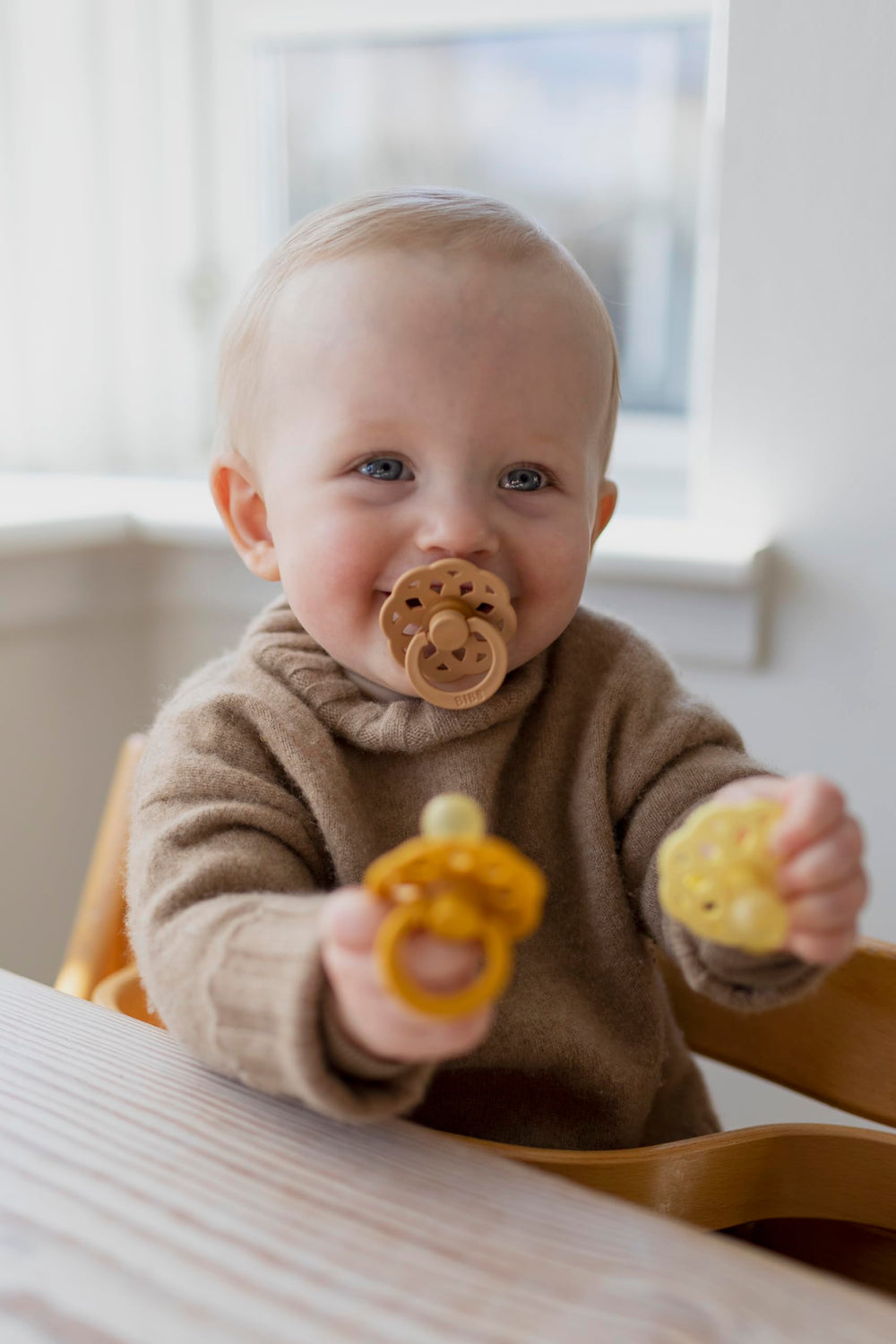 BIBS Boheme blossom design adds cheerful style to daily routines.