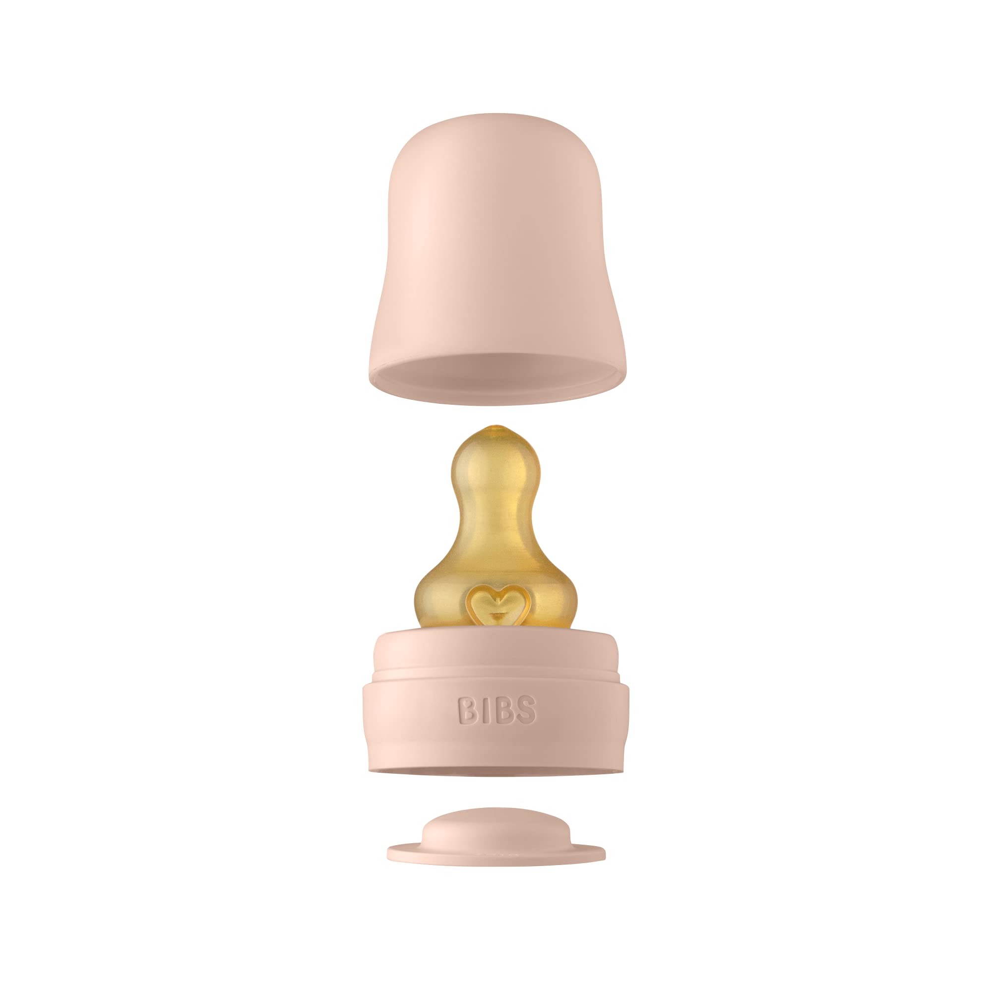 BIBS Bottle Kit Blush materials emphasize food-grade safety for baby feeding
