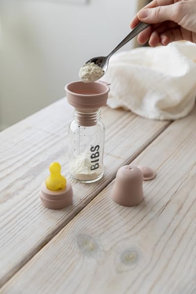 BIBS Bottle Kit mix-and-match with glass bottles layout demonstrates compatibility.