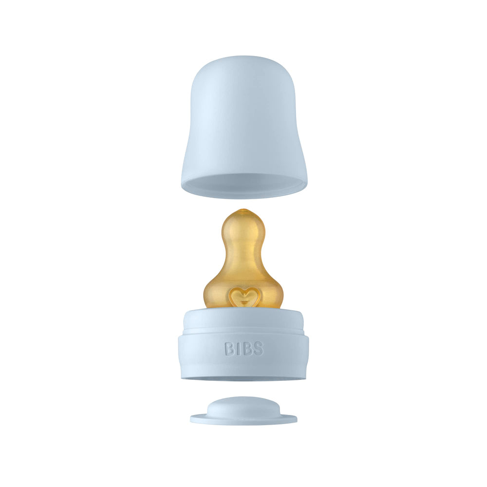 BIBS Bottle Kit multi-color pack closeup highlights color options for nursery.