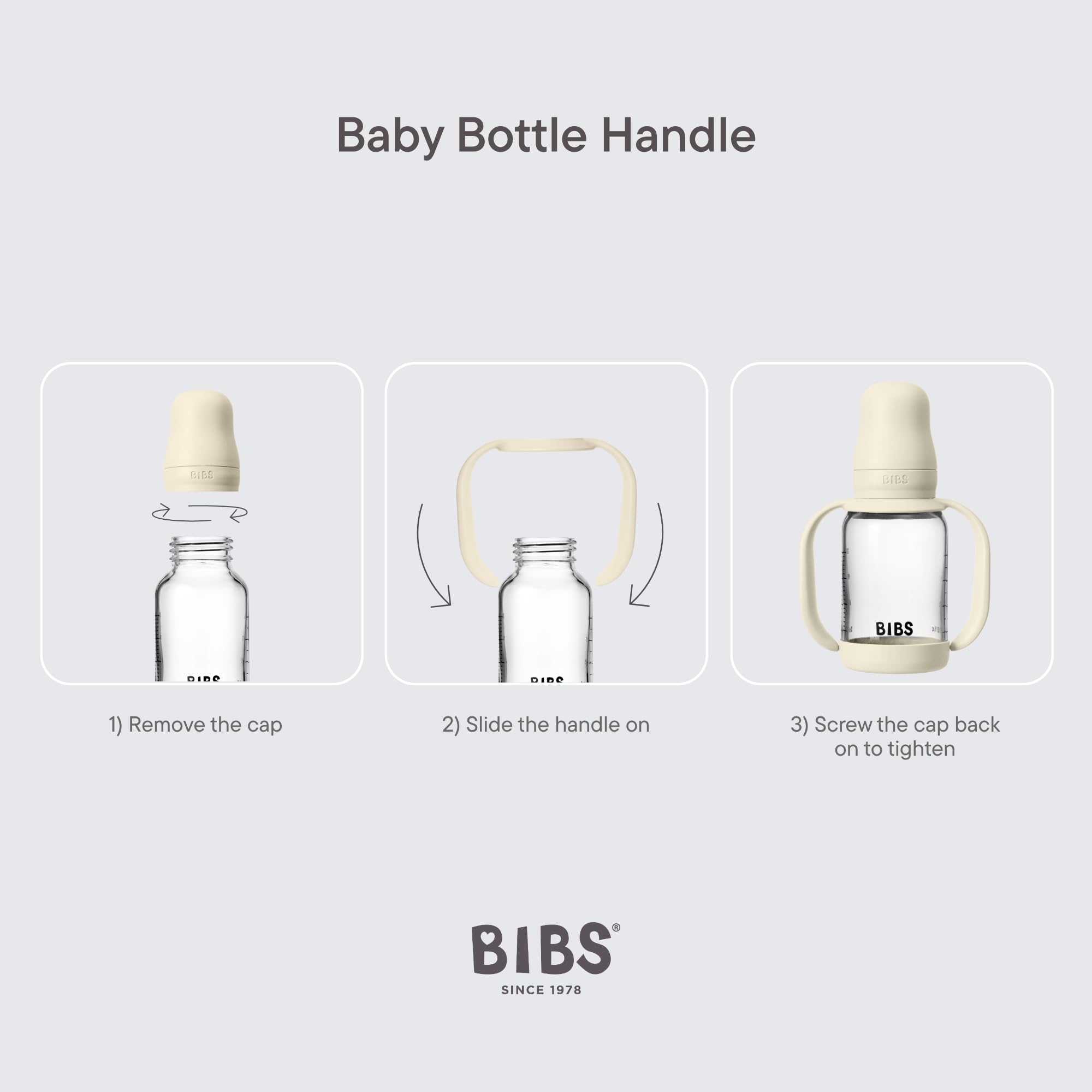 BIBS BPA-free food-grade materials ensure safe play and feeding.