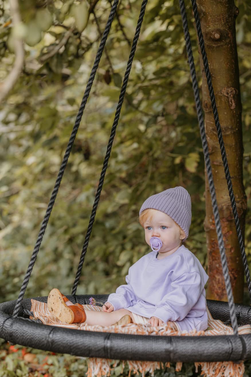 BIBS De Lux pacifier shield ergonomic design