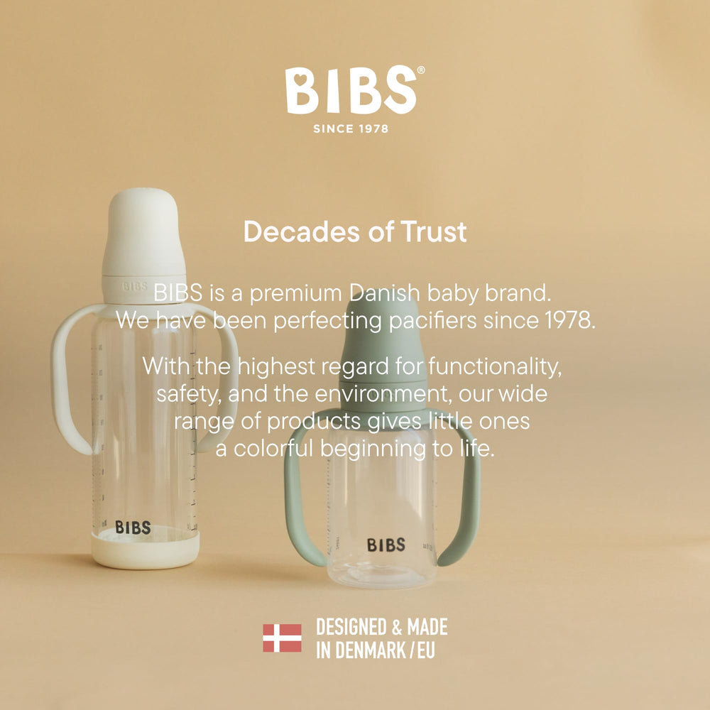 BIBS Denmark-made, Scandinavian design blends function with minimalist style.
