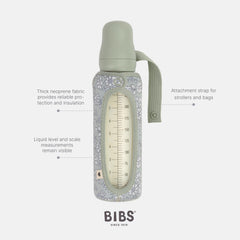 BIBS Liberty Pacifier Case neoprene texture and protective fabric.