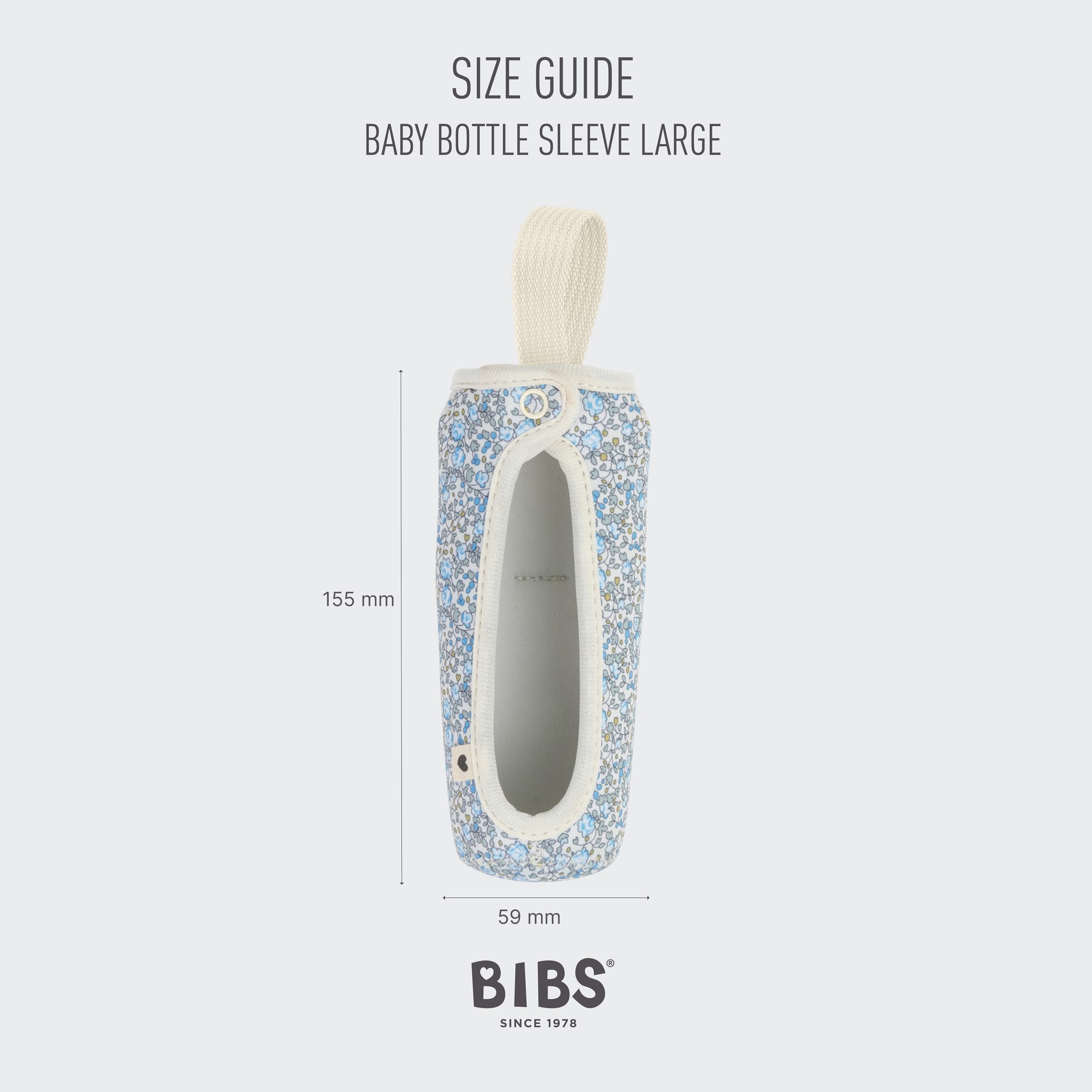 BIBS Liberty Pacifier Case open window for quick contents check.