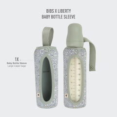 BIBS Liberty Pacifier Case side view with stroller attachment strap.