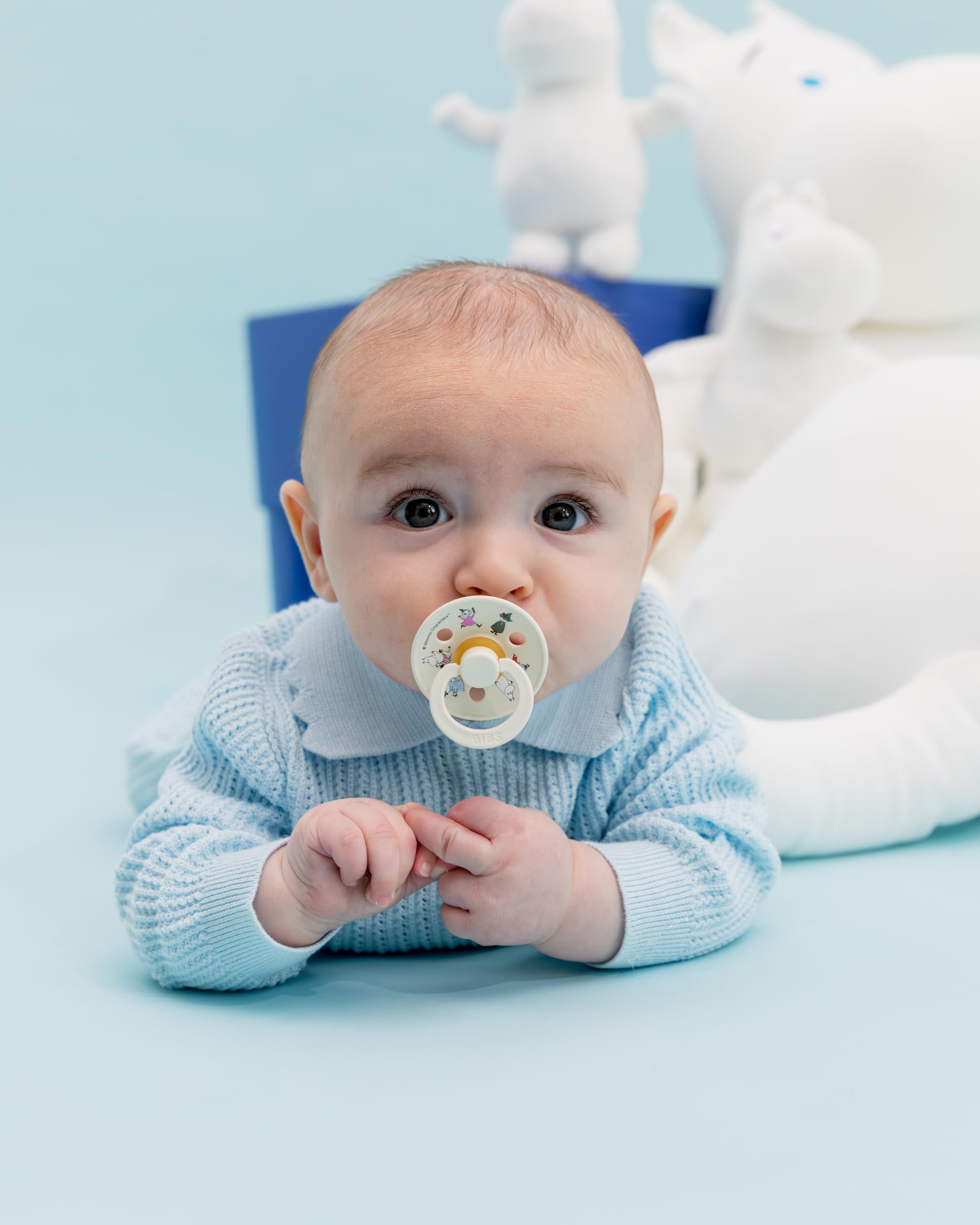 BIBS Made in Denmark label on packaging highlights quality craftsmanship.