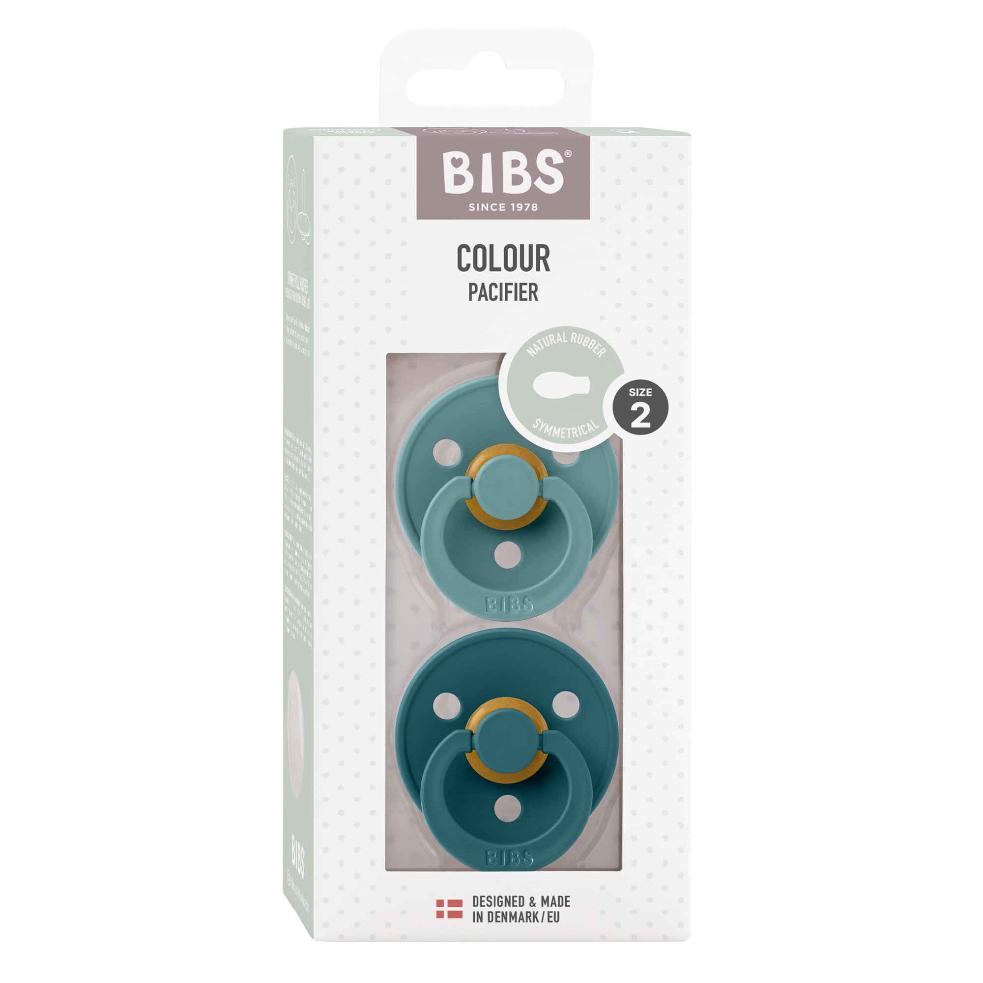 BIBS pacifiers BPA-free nipple ensures safe soothing for daily use