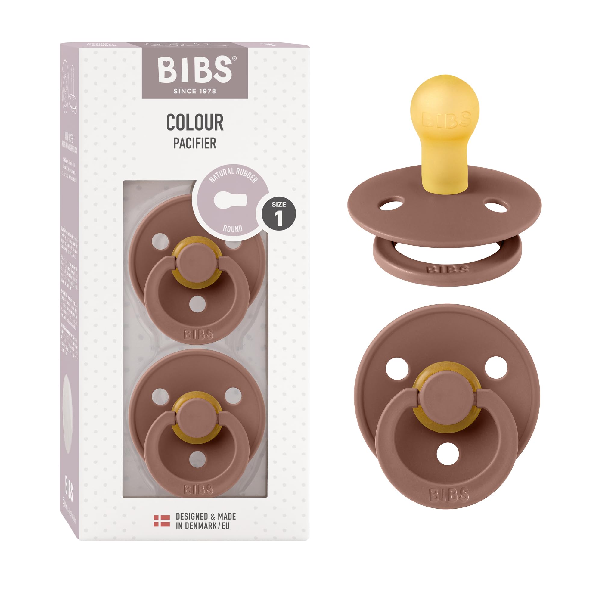BIBS pacifiers Colour Collection pack-2 shown for pairing options and soothing variety.