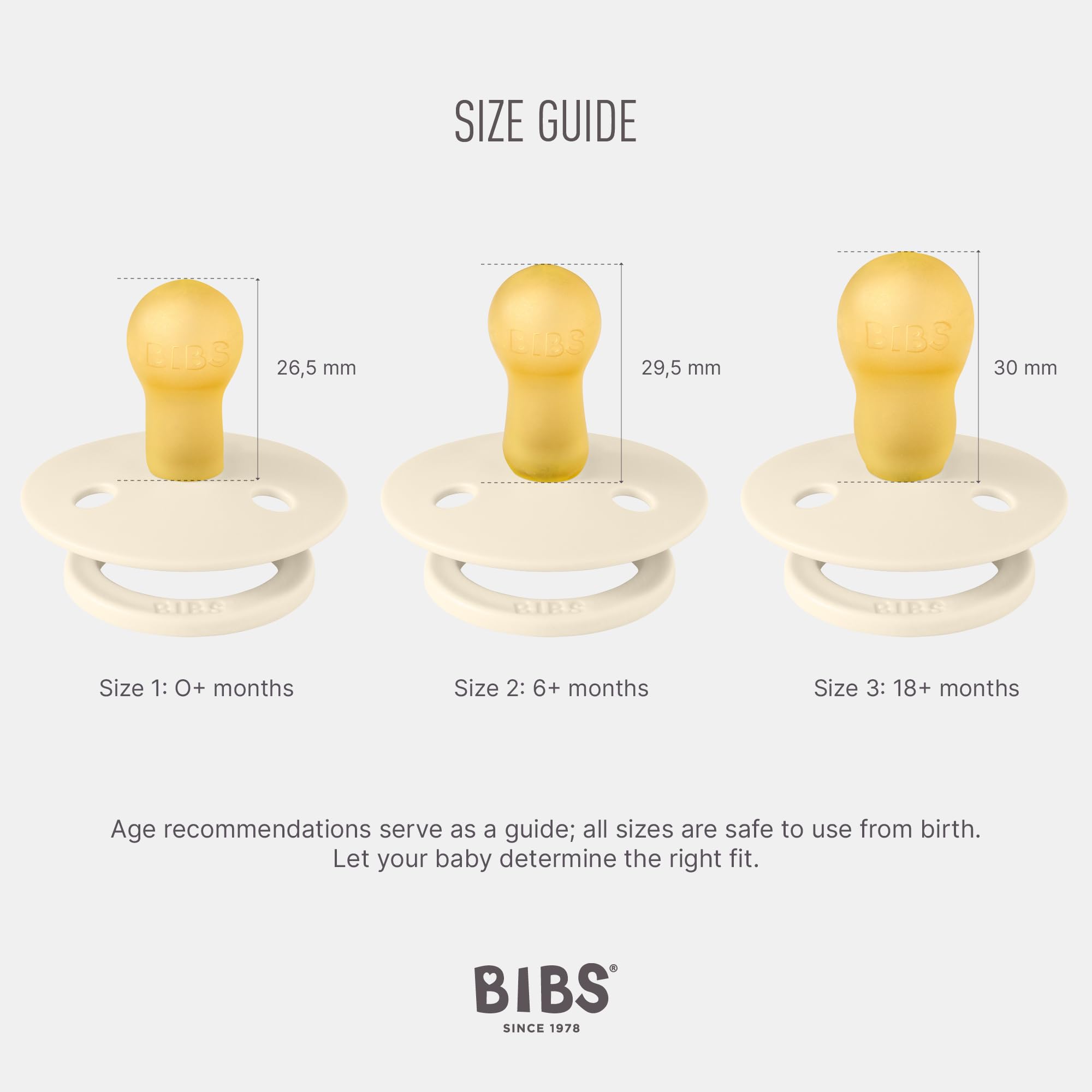 BIBS pacifiers sage packaged set demonstrates two BPA-free soothers for newborns