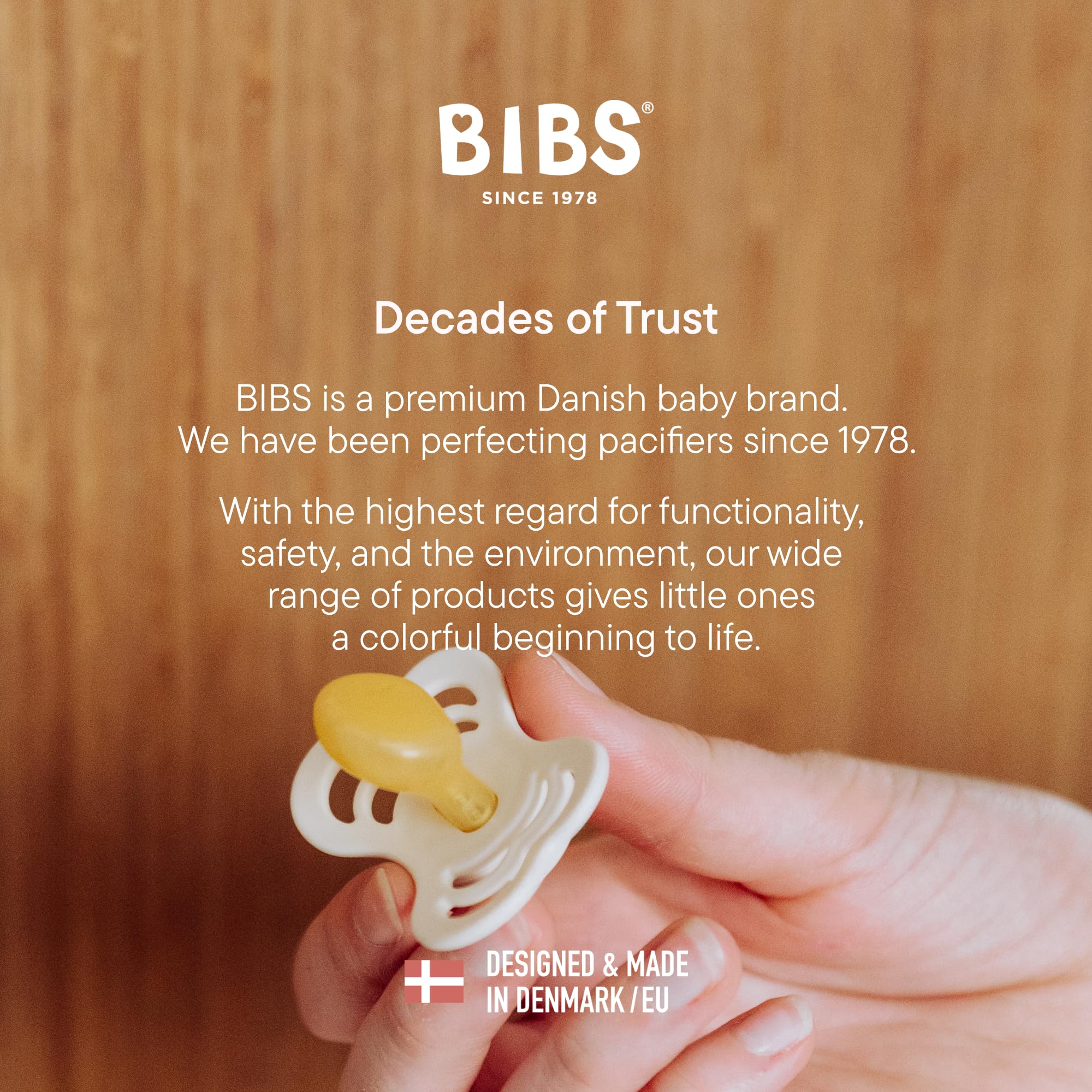 BIBS Couture Ivory Sage colorway image showcases chic baby accessories for premium nurseries