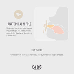 BIBS pacifiers made in Denmark reflect Danish craftsmanship and heritage.