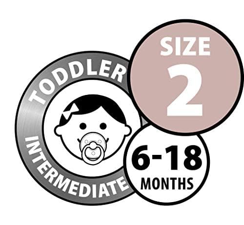 BIBS Pacifiers size-1 0-6 months demonstrates age-appropriate soothing.