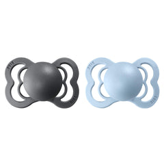 BIBS pacifiers supreme collection 2-pack in box for easy swapping