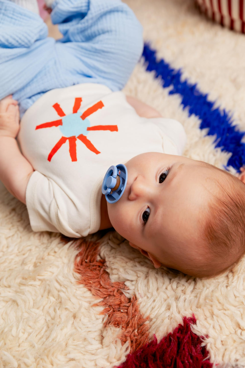 BIBS Studio Collection pacifier print detail highlighting designer aesthetic