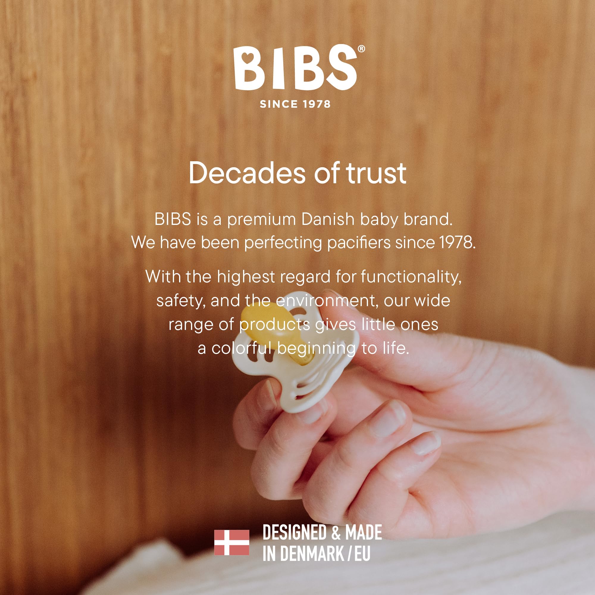 BIBS BPA-free label signals safe materials and quality