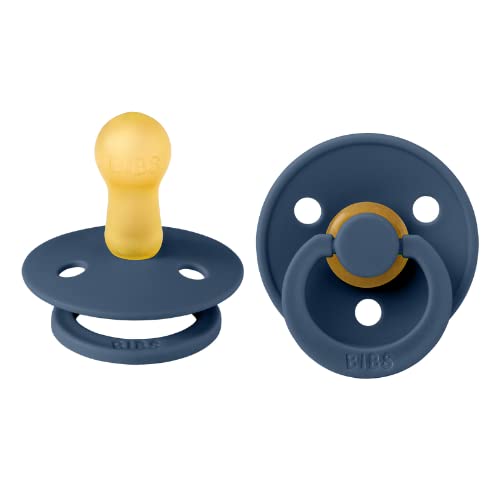 BIBS pacifier steel blue pack of 2 for natural soothing