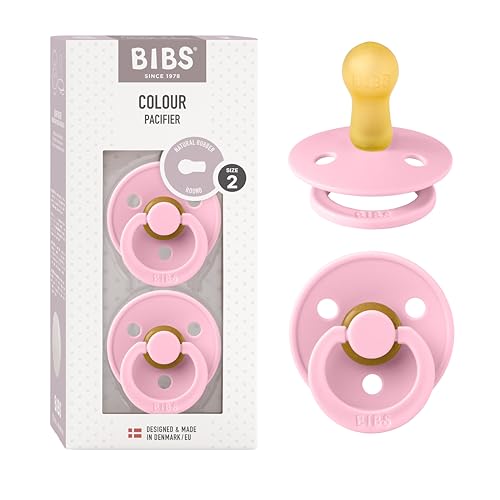 BIBS pacifiers colour collection packaging shows premium Danish design and gift-ready presentation.