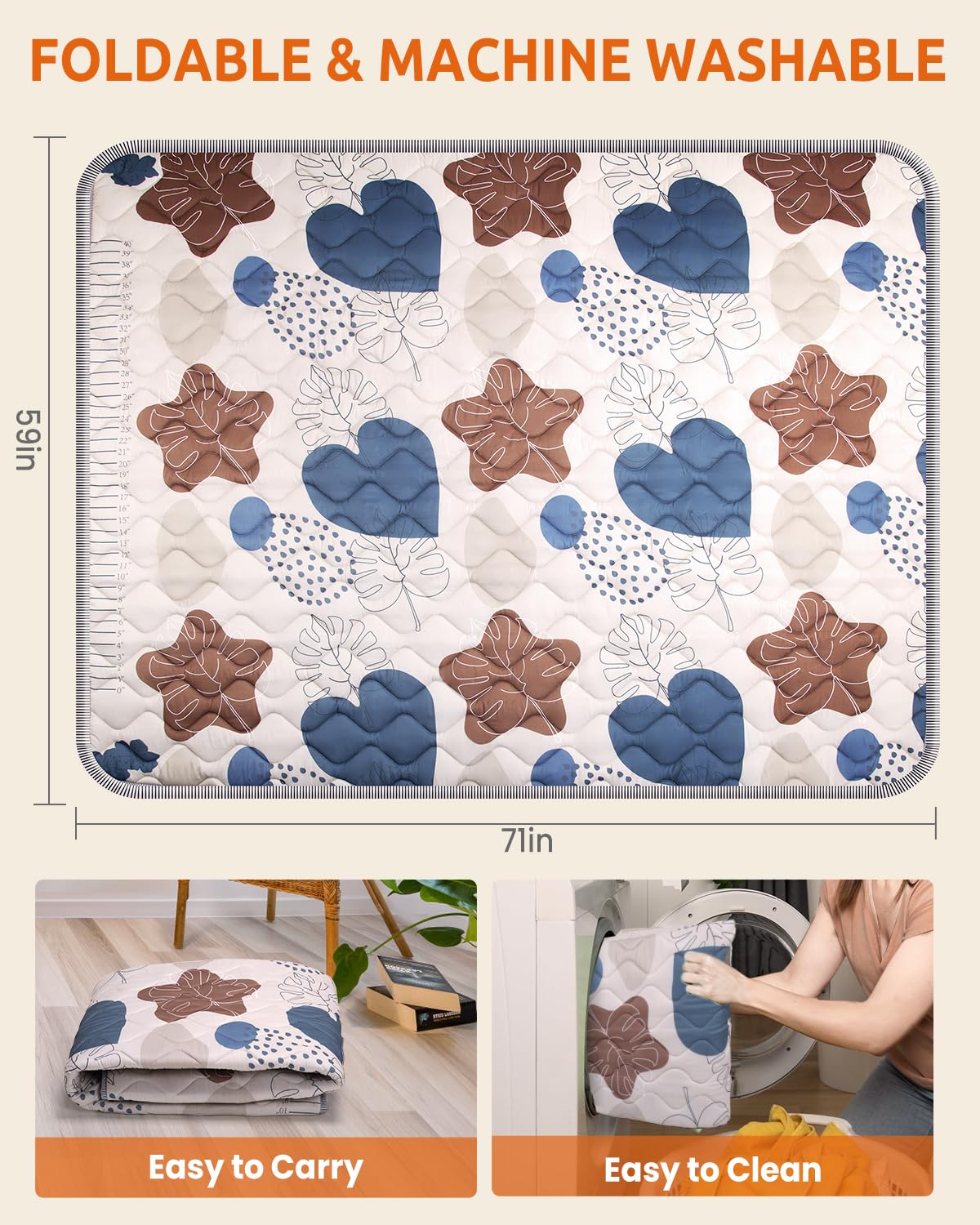 BICESTE gift-ready baby mat for new parents and babies.