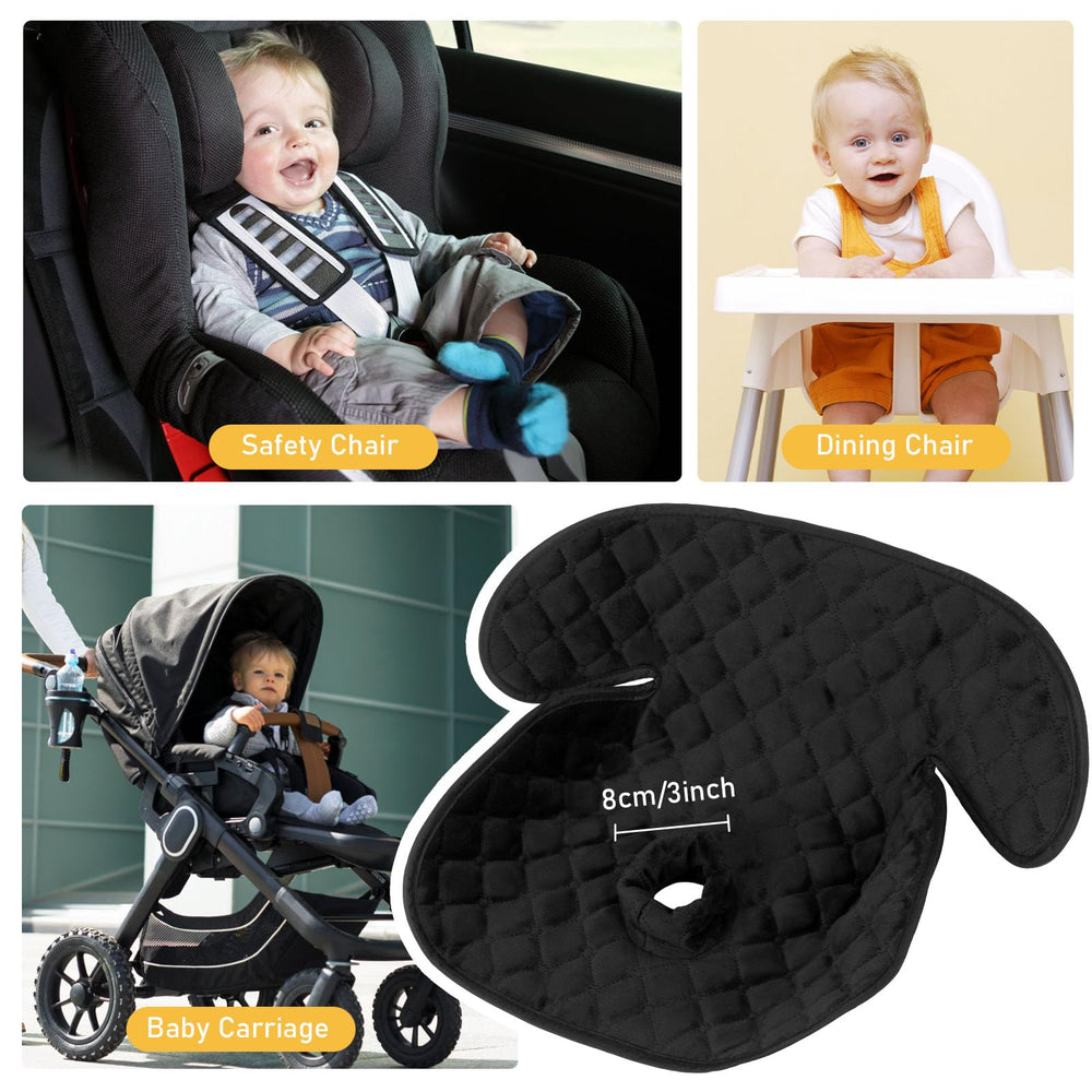 BicycleStore Piddle Pad two-pack in new black suits strollers and dining chairs.