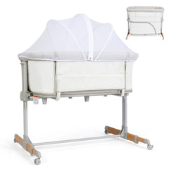 bicystar Baby Bassinet bedside-attachment for close, convenient near-bed sleep