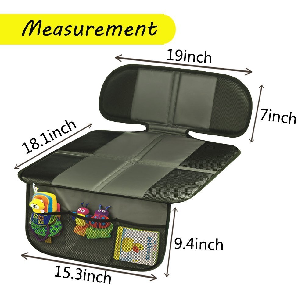Big Ant car seat protector waterproof Oxford fabric shields seats from spills