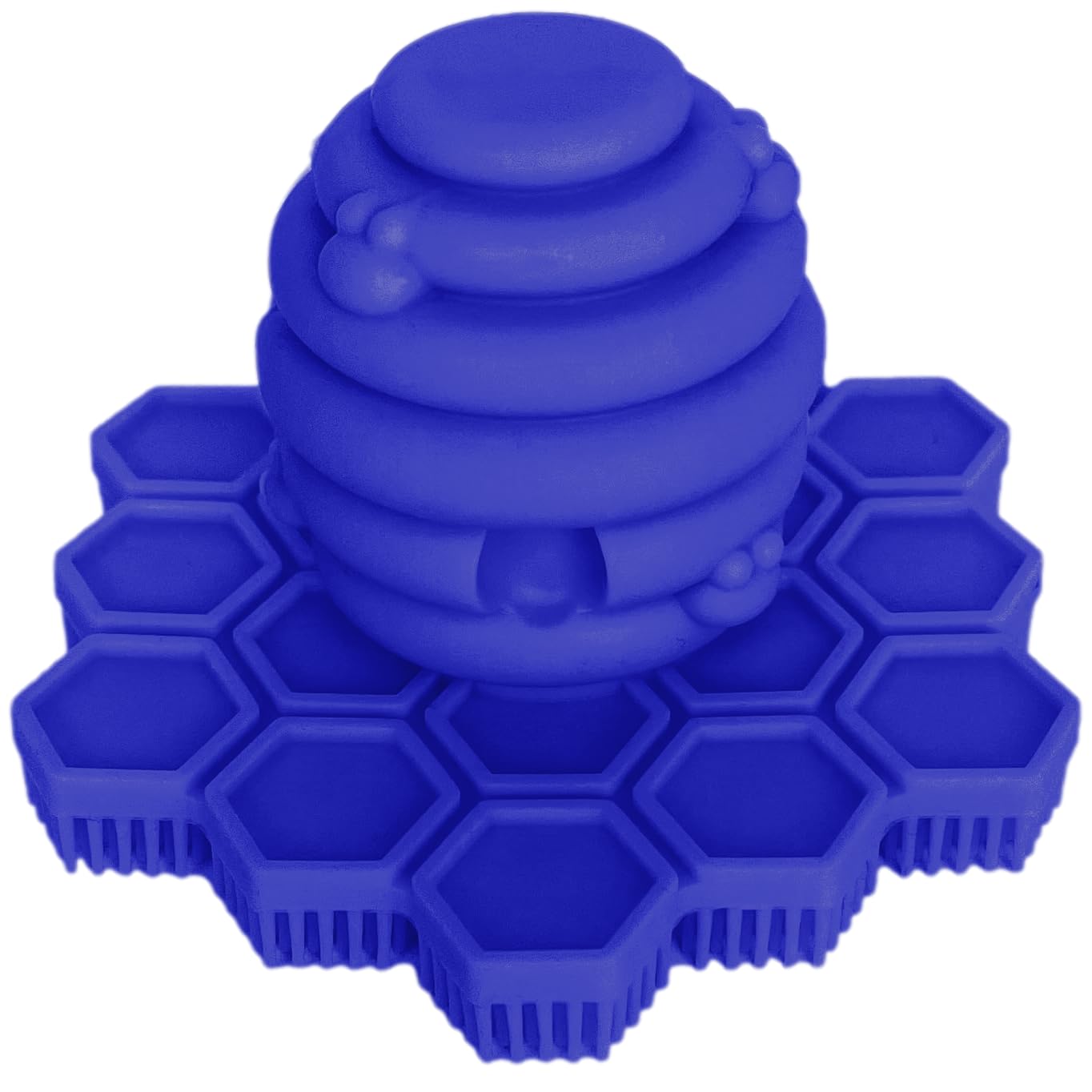 Big Bee, Little Bee ScrubBEE handle grip supports independent washing for kids.