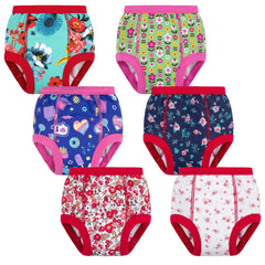 BIG ELEPHANT 6-pack potty training pants forest design soft cotton for gentle daily wear