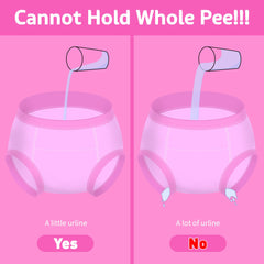 BIG ELEPHANT potty training pants absorbent cotton padding provides leak protection during learning