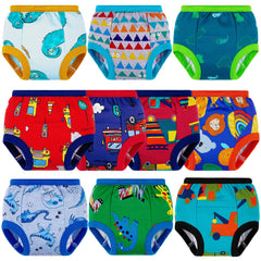 Big Elephant potty training pants front view showing 4T fit and patterns for toddlers.