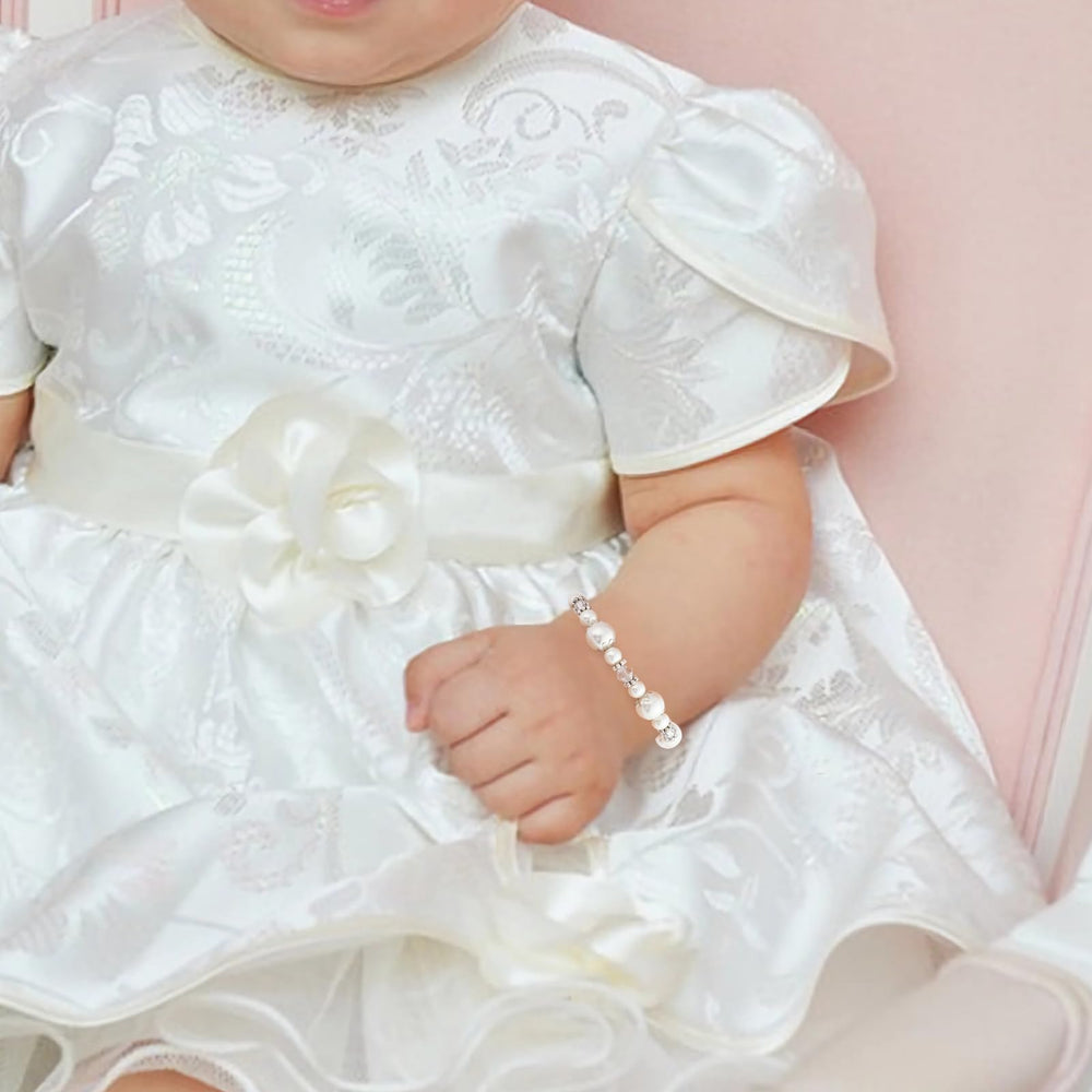 BigPig christening gift set arranged for baby shower keepsake.