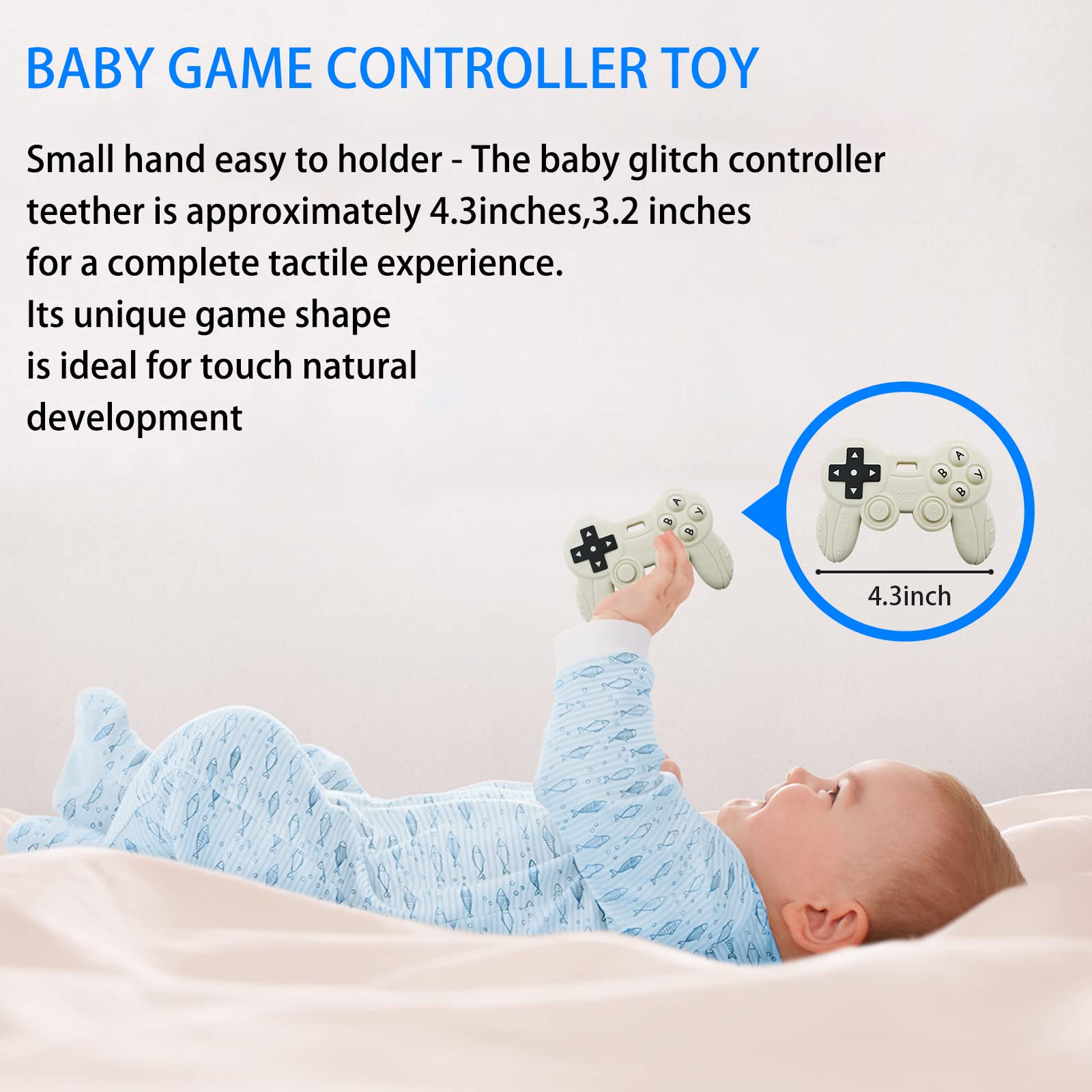 BIGSPINACH baby-gamer-gift-valentines presents a Valentine-inspired teether gift idea for baby and parents.