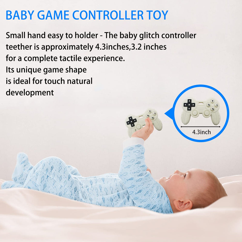 BIGSPINACH baby-gamer-gift-valentines presents a Valentine-inspired teether gift idea for baby and parents.