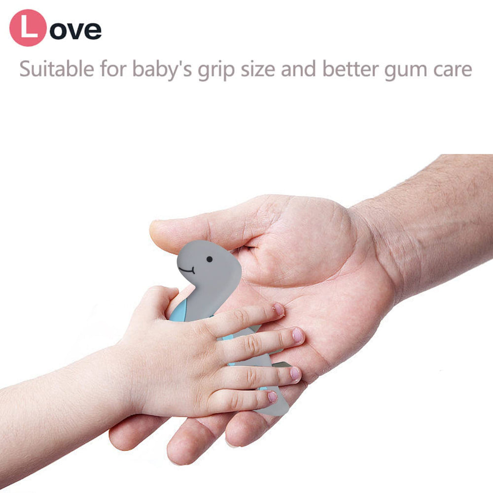 BIGSPINACH pacifier clip attachment keeps pacifier secure.