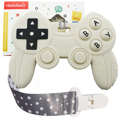 BIGSPINACH remote-teether-pop-buttons showcases pop-button toys for soothing teething and sensory engagement.