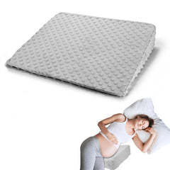 BiKontrun wedge pillow belly support for side sleeping comfort.