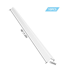 Bikykose aluminum corner protector closeup edge emphasizes rounded design for safe play.