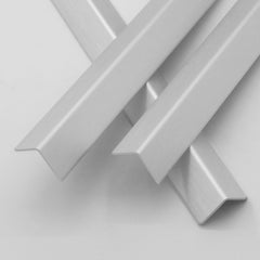 Bikykose corner protector close-up reveals smooth aluminum edge and rounded corners