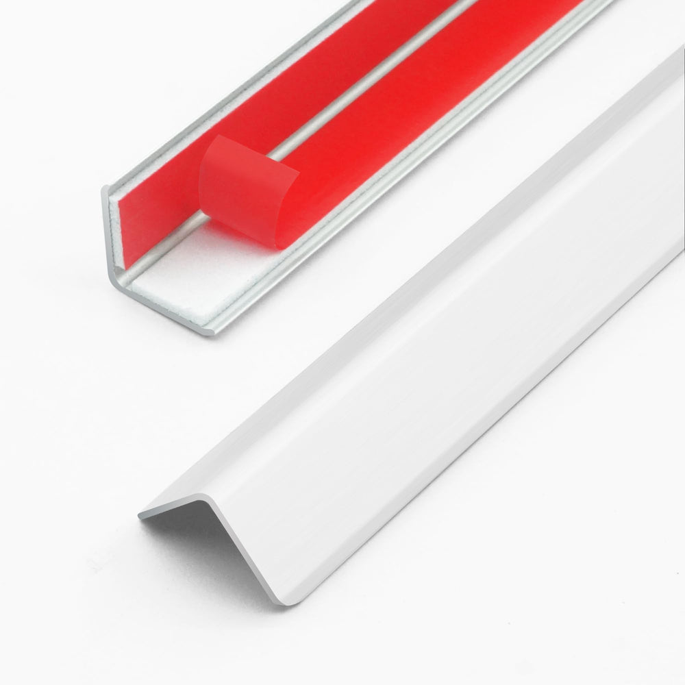 Bikykose wall corner protector silver full set demonstrates comprehensive edge coverage for families.