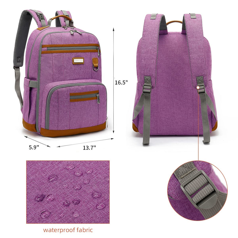 Billiton Mashi diaper backpack laptop sleeve for work or travel