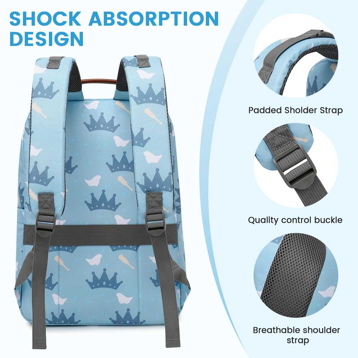 Billiton Mashi diaper bag backpack changing pad included for on-the-go changes